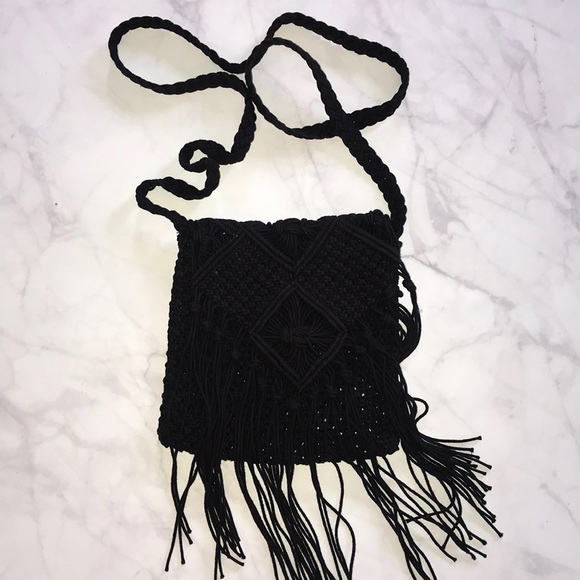 Handmade Boho Crossbody Bag - Picture 2 of 5